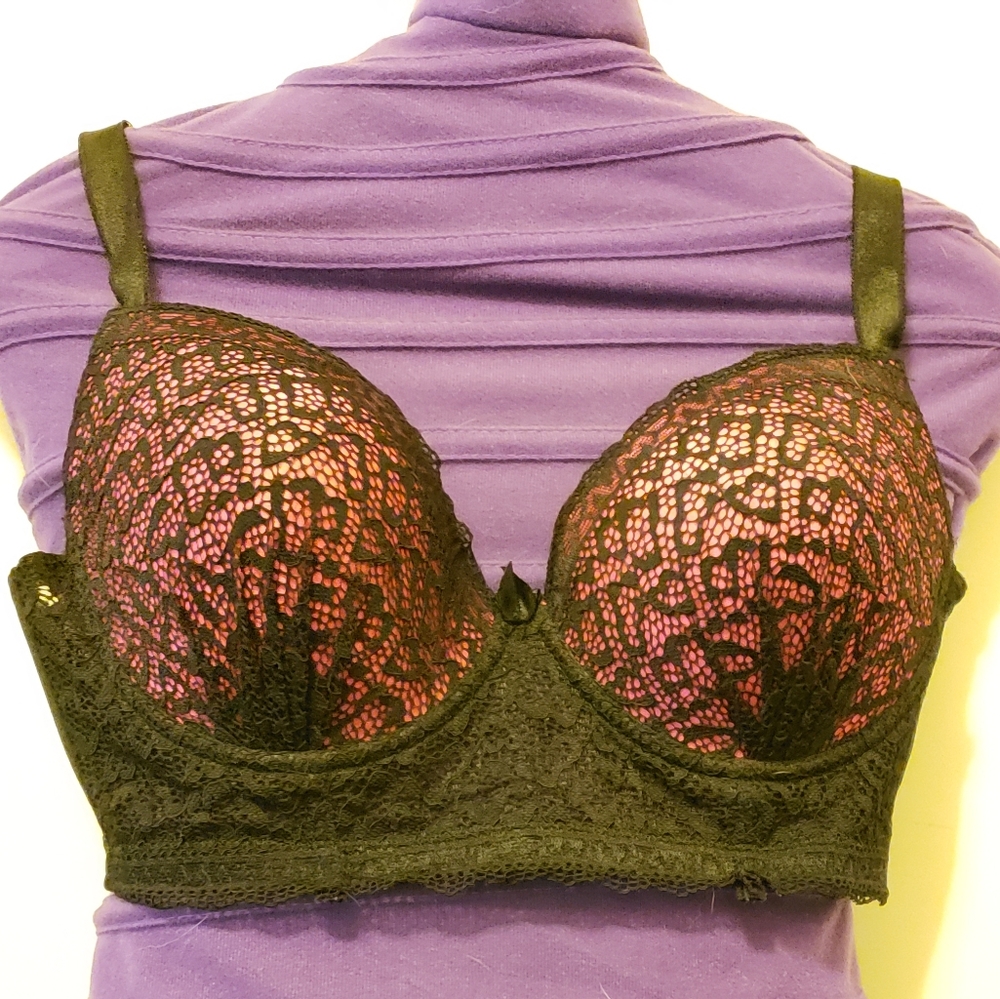 BOGO Pink and Black Bra